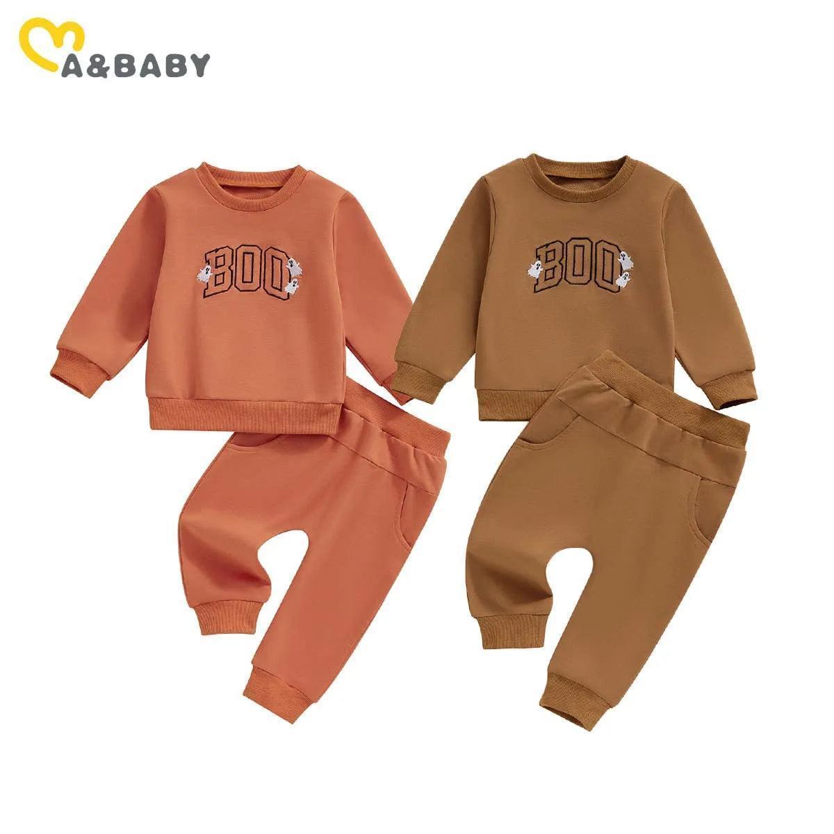 boo vintage kids outfit - basil boutique