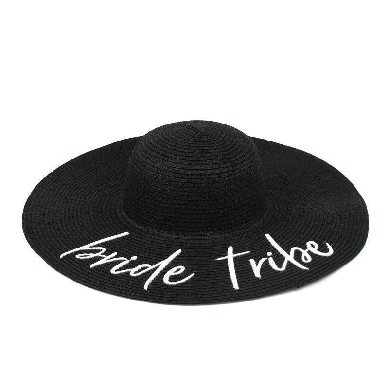 bride tribe floppy hats - basil boutique