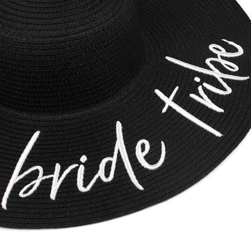 bride tribe floppy hats - basil boutique