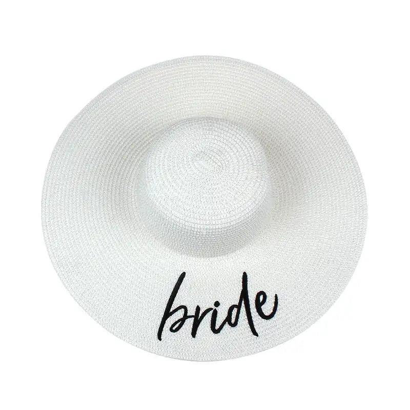 bride tribe floppy hats - basil boutique
