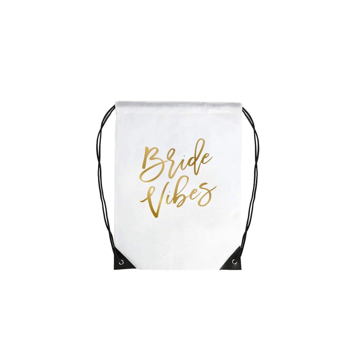 bride vibe drawstring bags - basil boutique