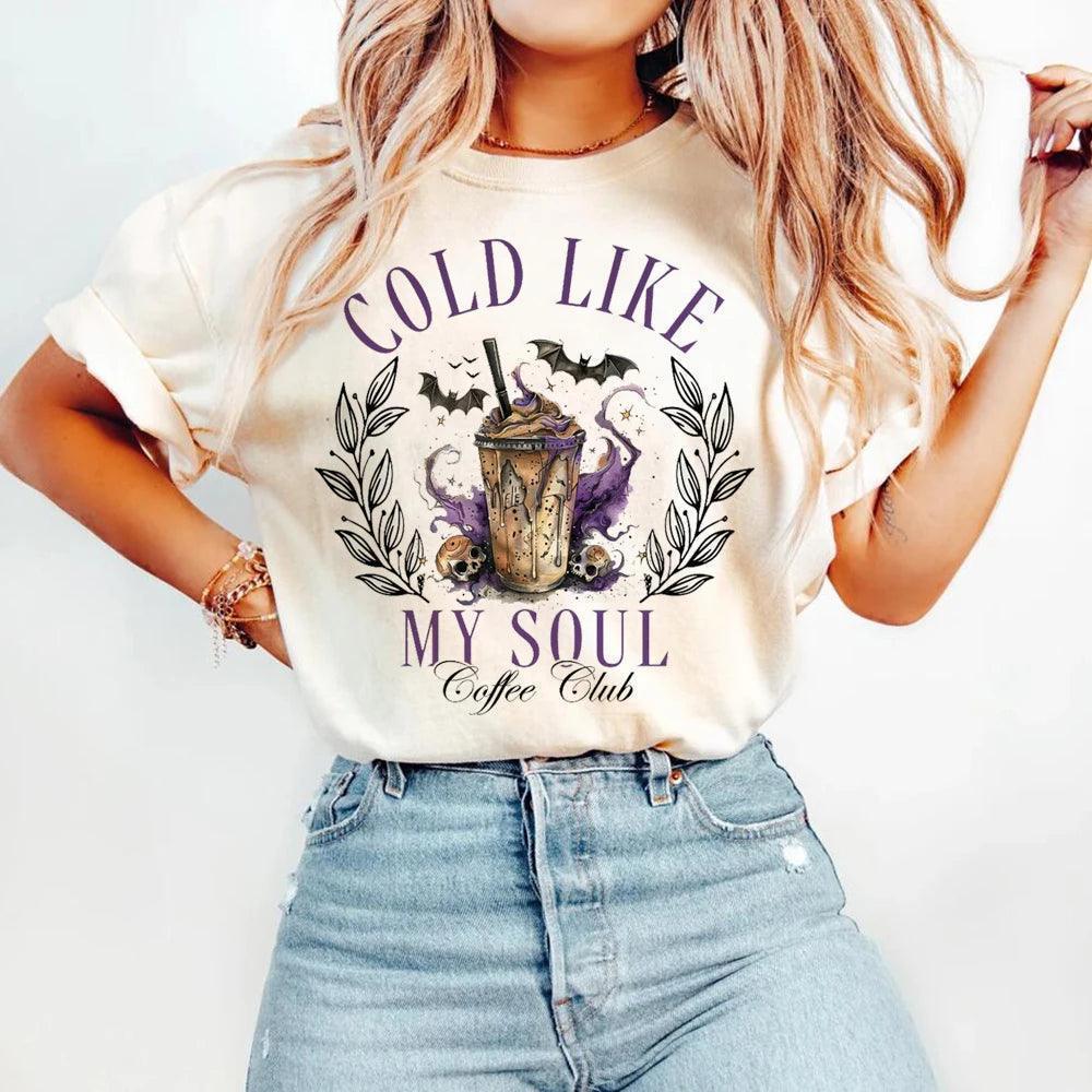 cold like my soul t-shirt - basil boutique