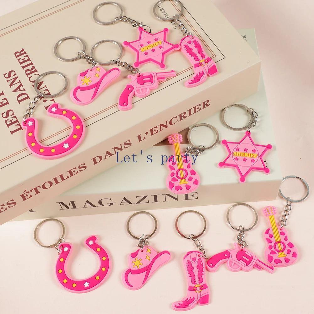 cowgirl keychains - basil boutique