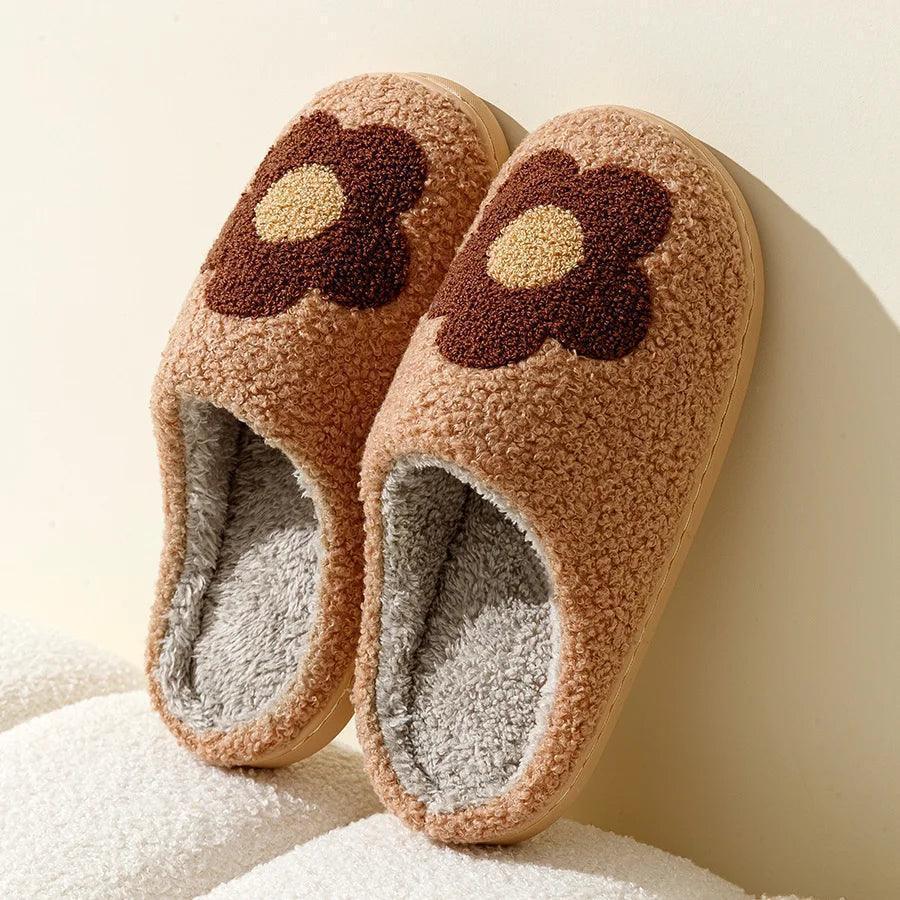 flower power slippers - basil boutique