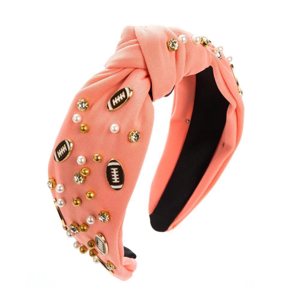 football fashion headband - basil boutique