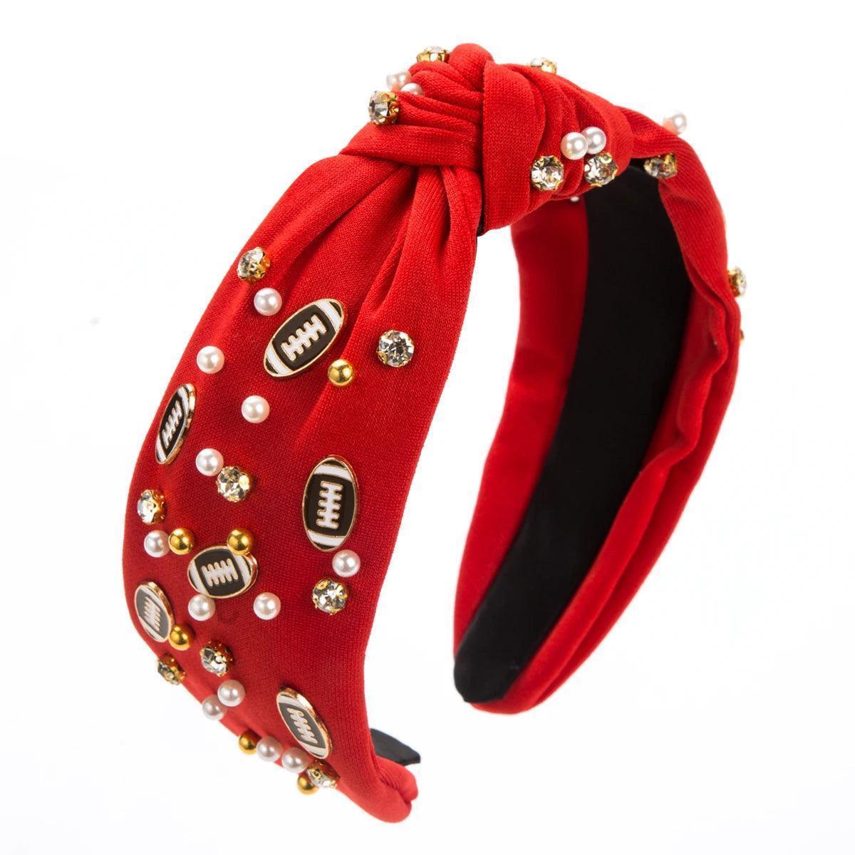 football fashion headband - basil boutique