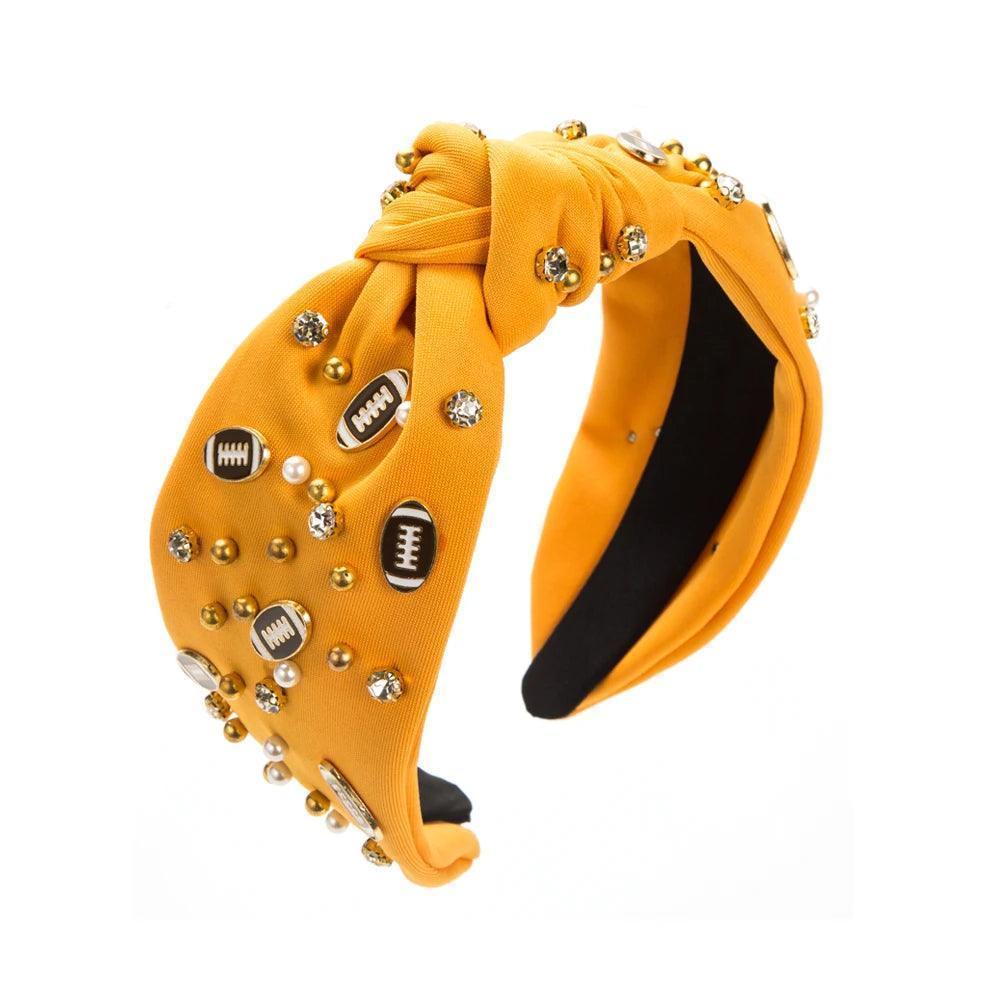 football fashion headband - basil boutique