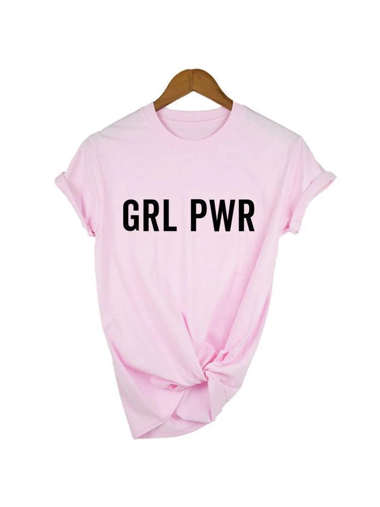 grl pwr t-shirt - basil boutique