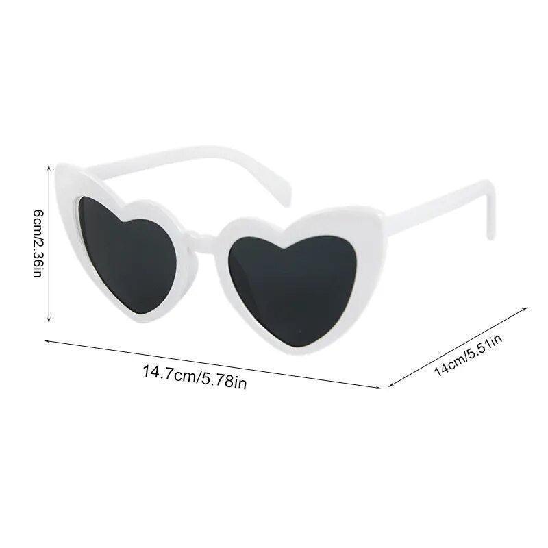 heart sunglasses - basil boutique