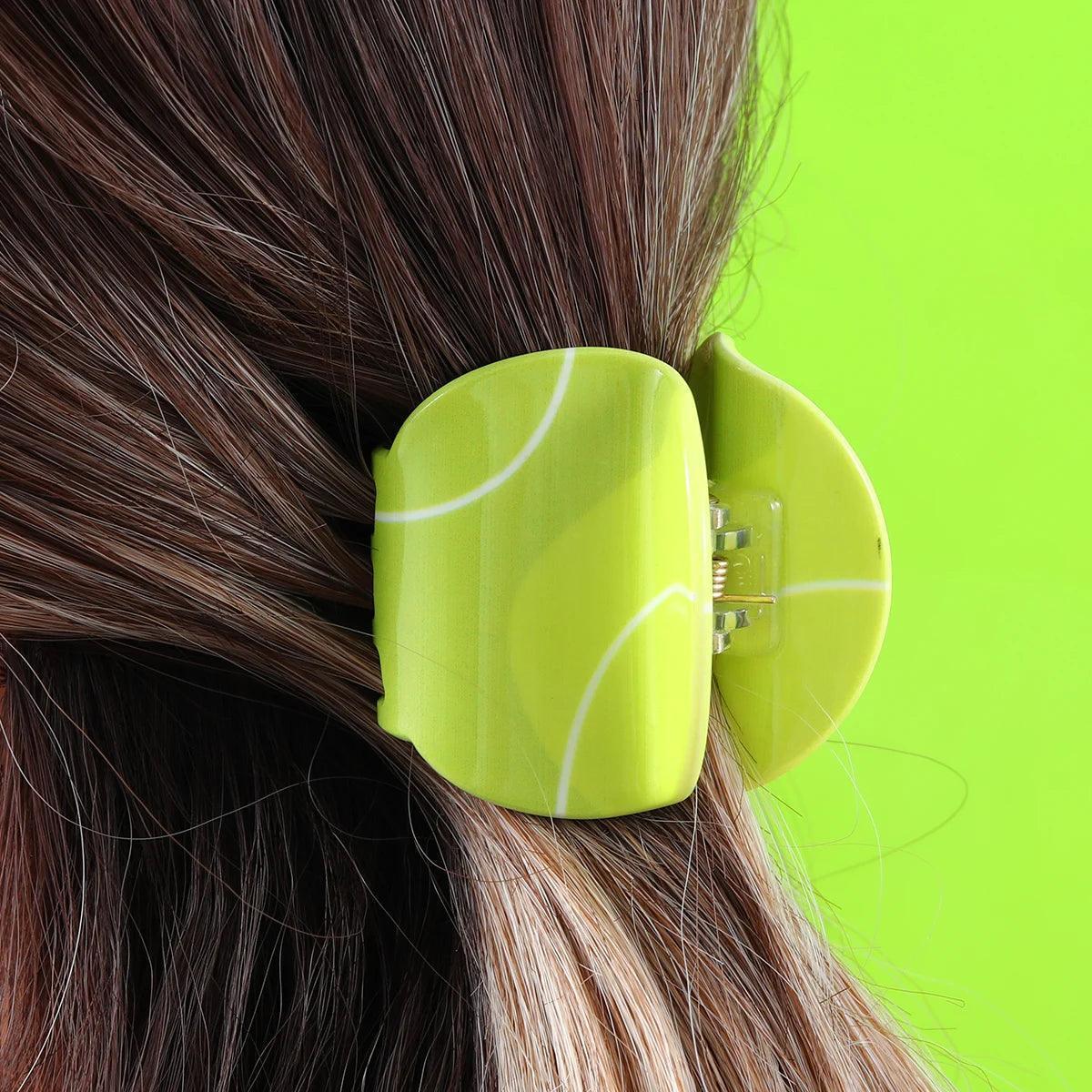 i love sports hair clips - basil boutique