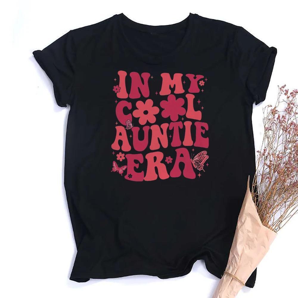 in my auntie era t-shirts - basil boutique