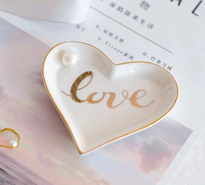 love trinket dish - basil boutique