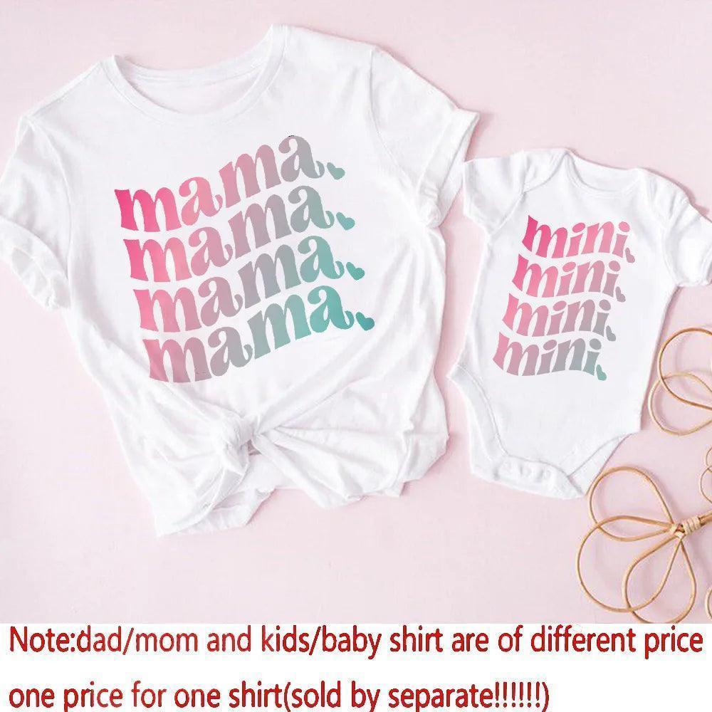 mama + mini retro matching set - basil boutique