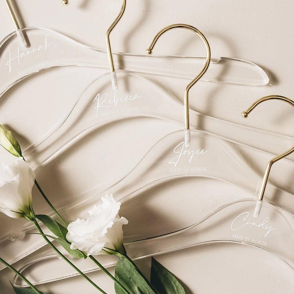 personalized acrylic hanger - basil boutique