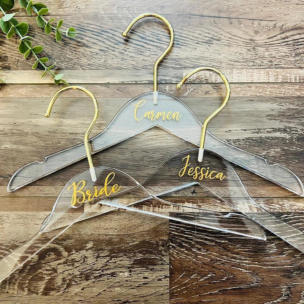 personalized acrylic hanger - basil boutique