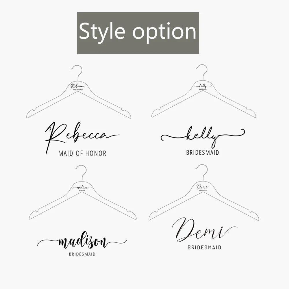 personalized acrylic hanger - basil boutique