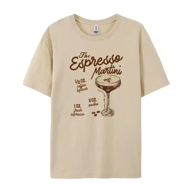 the espresso martini vintage t-shirt - basil boutique
