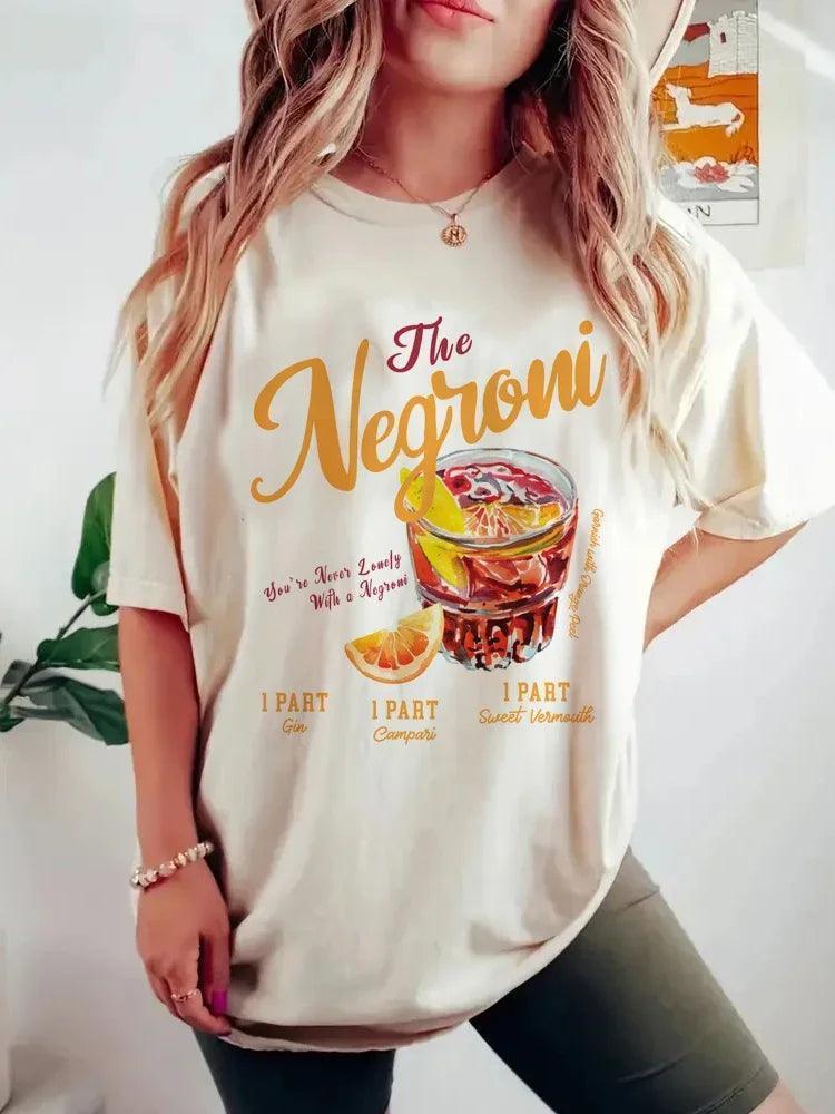 the negroni vintage t-shirt - basil boutique