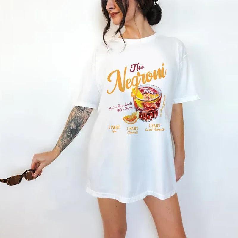 the negroni vintage t-shirt - basil boutique