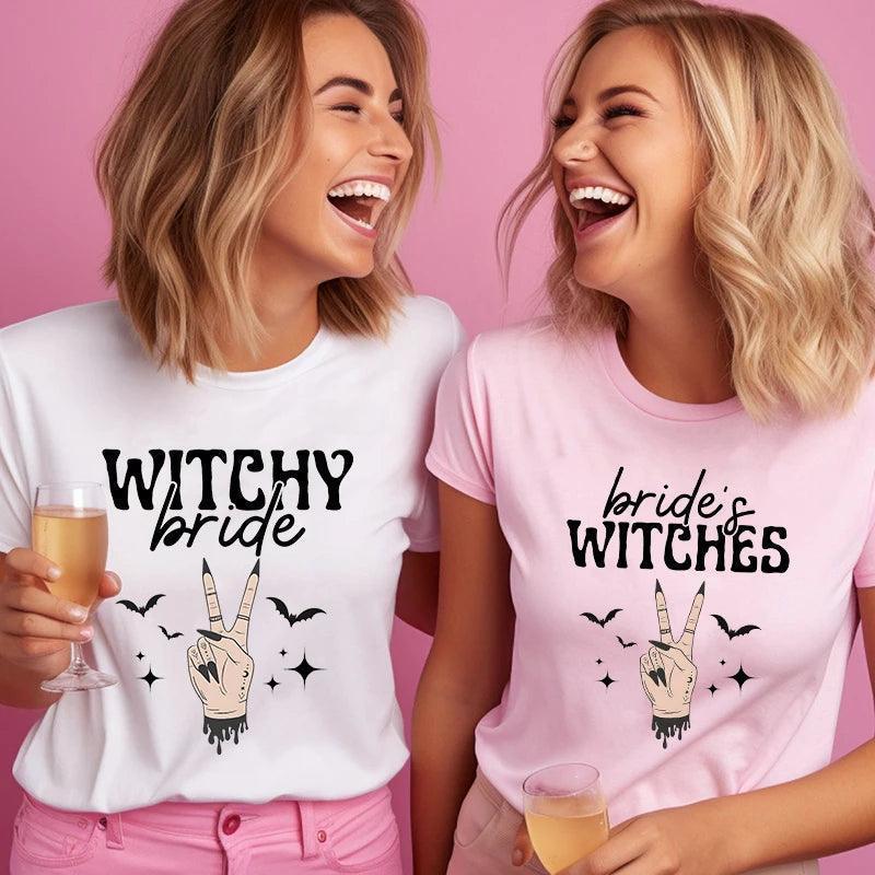 witchy bachelorette t-shirts - basil boutique