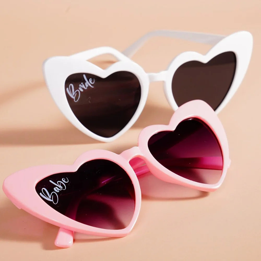 personalized heart sunglasses