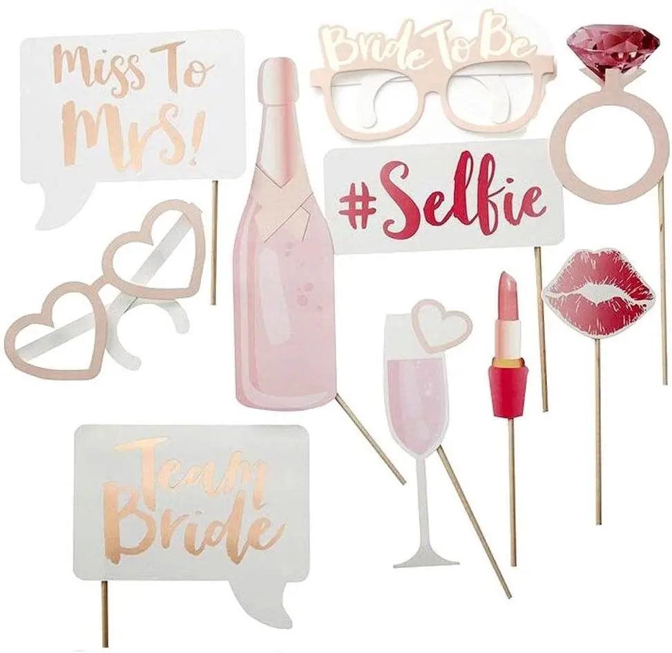 team bride party supplies - basil boutique