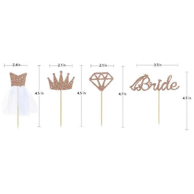 team bride party supplies - basil boutique