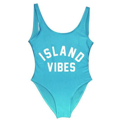 island vibes matching one-piece swimsuits - basil boutique