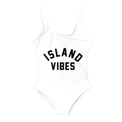 island vibes matching one-piece swimsuits - basil boutique