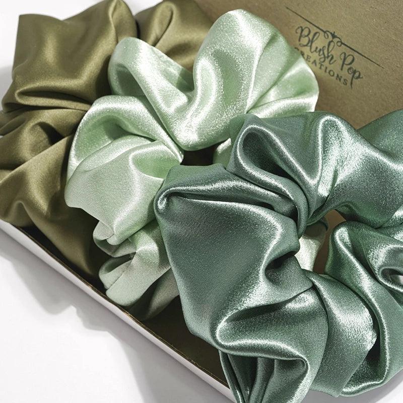 bridal party proposal scrunchies