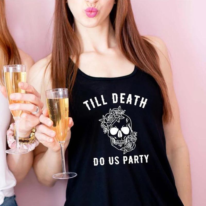 till death do us party tank tops - basil boutique