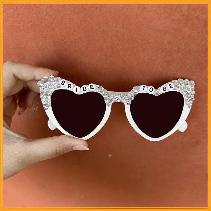 bride-to-be variety heart sunglasses - basil boutique