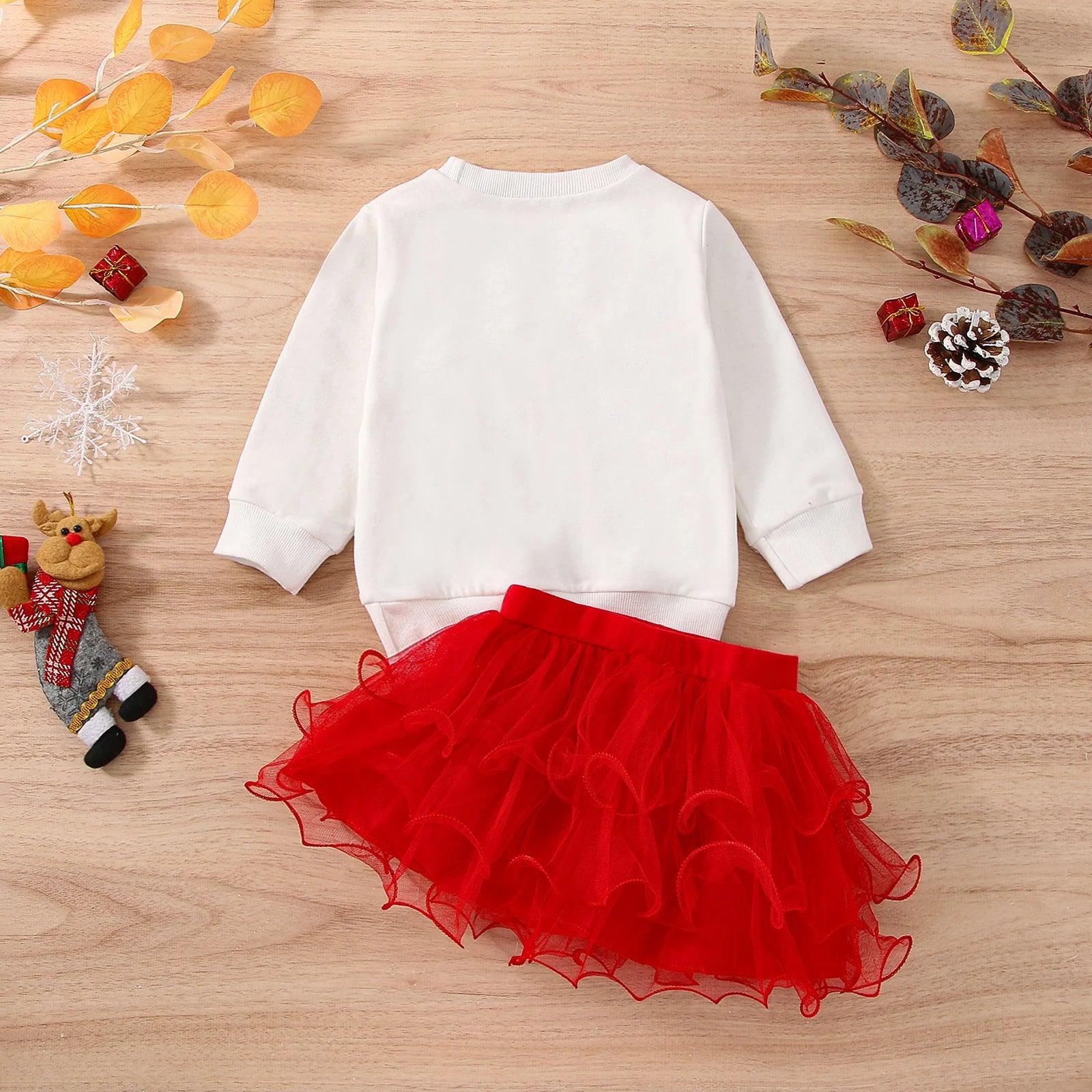 i saw mommy kissing santa claus kids outfit - basil boutique