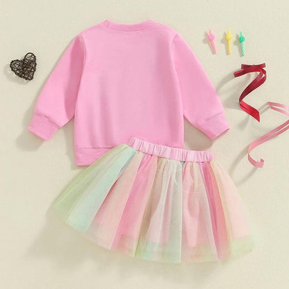 it's my birthday tulle kids outfit - basil boutique