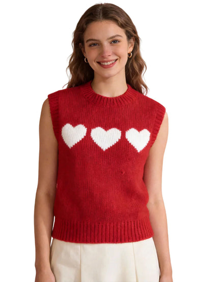 valentine's day sweater vest