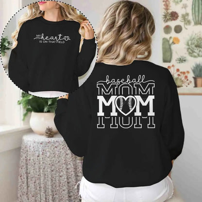 my heart is on that field crew sweatshirt