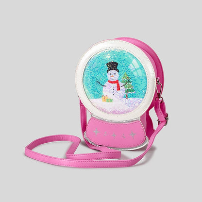 snow globe crossbody bag