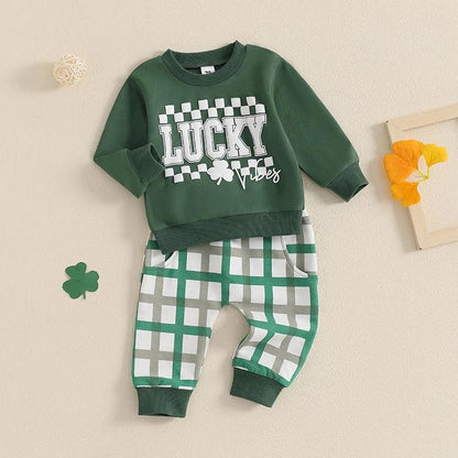 lucky vibes kids outfit