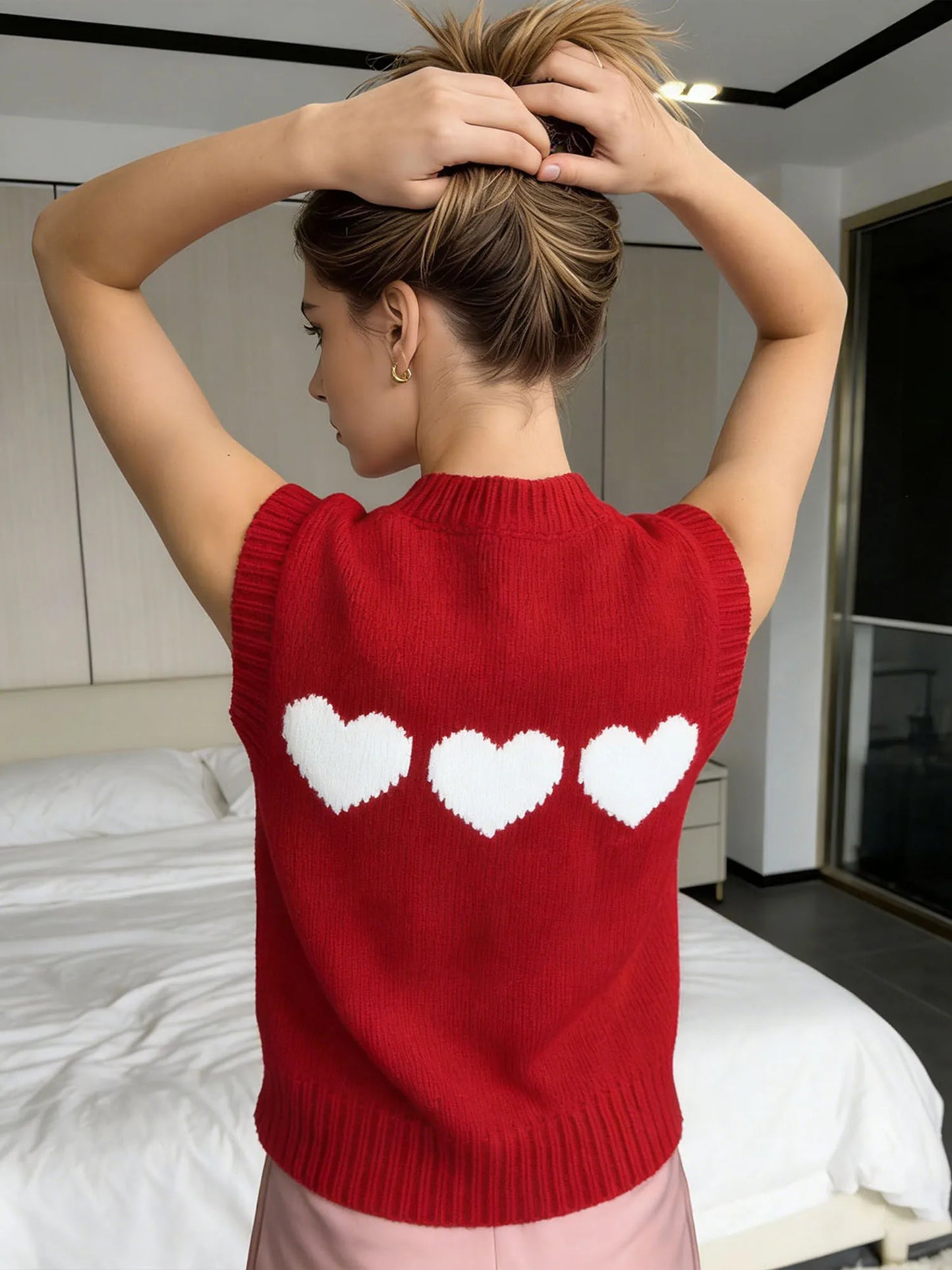 valentine's day sweater vest