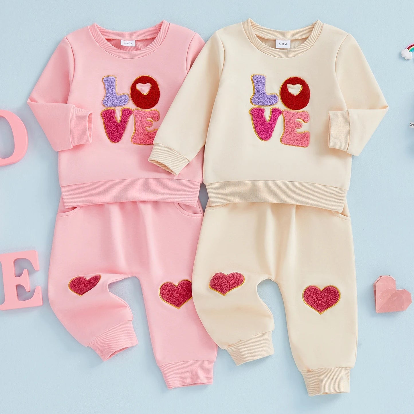 love patch kids outfit
