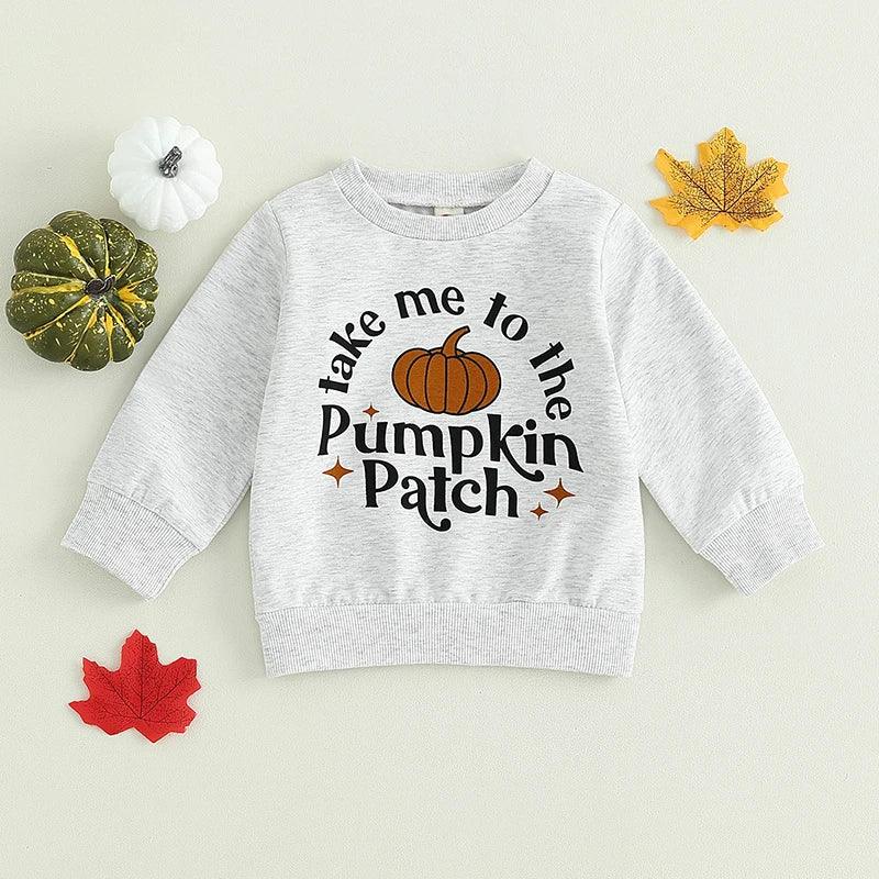 take me to the pumpkin patch kids outfit - basil boutique