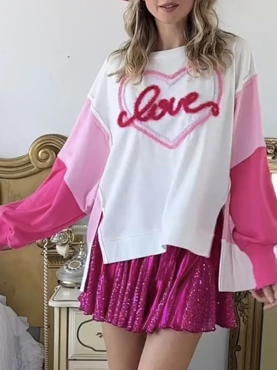 forever in love crew sweater