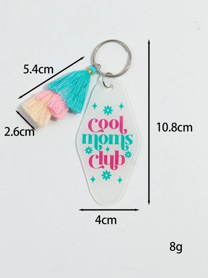 mama acryllic keychains