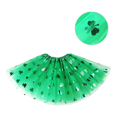 shamrock tulle skirt