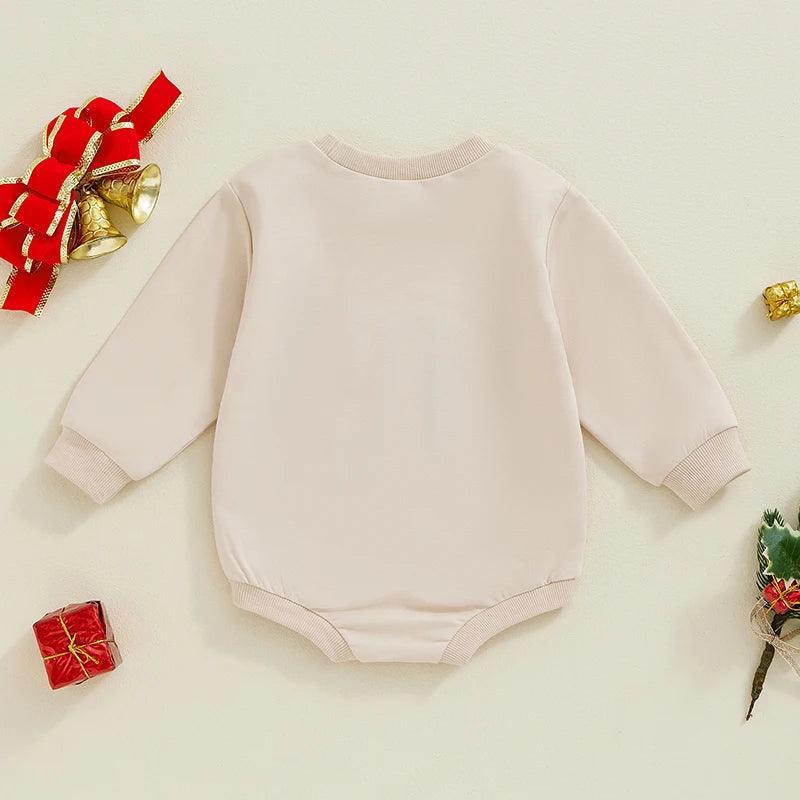 santa baby retro onesie - basil boutique