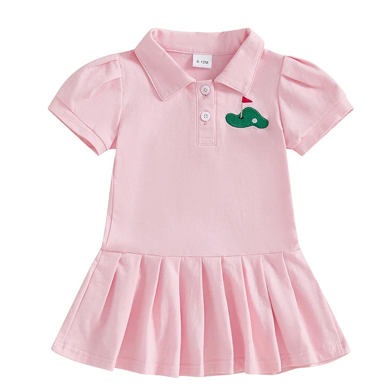 golf pleated dress