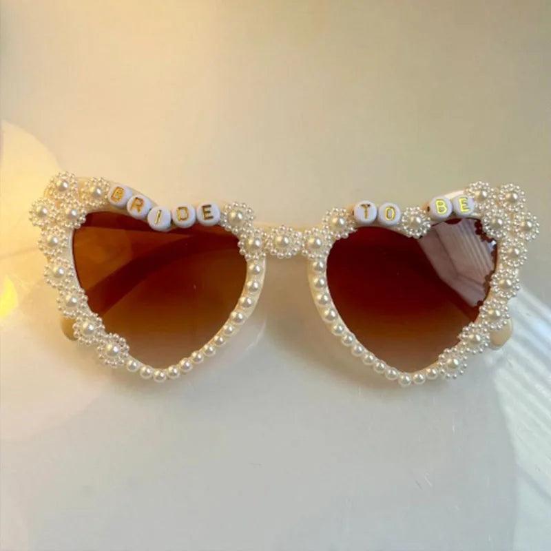 bride-to-be variety heart sunglasses - basil boutique