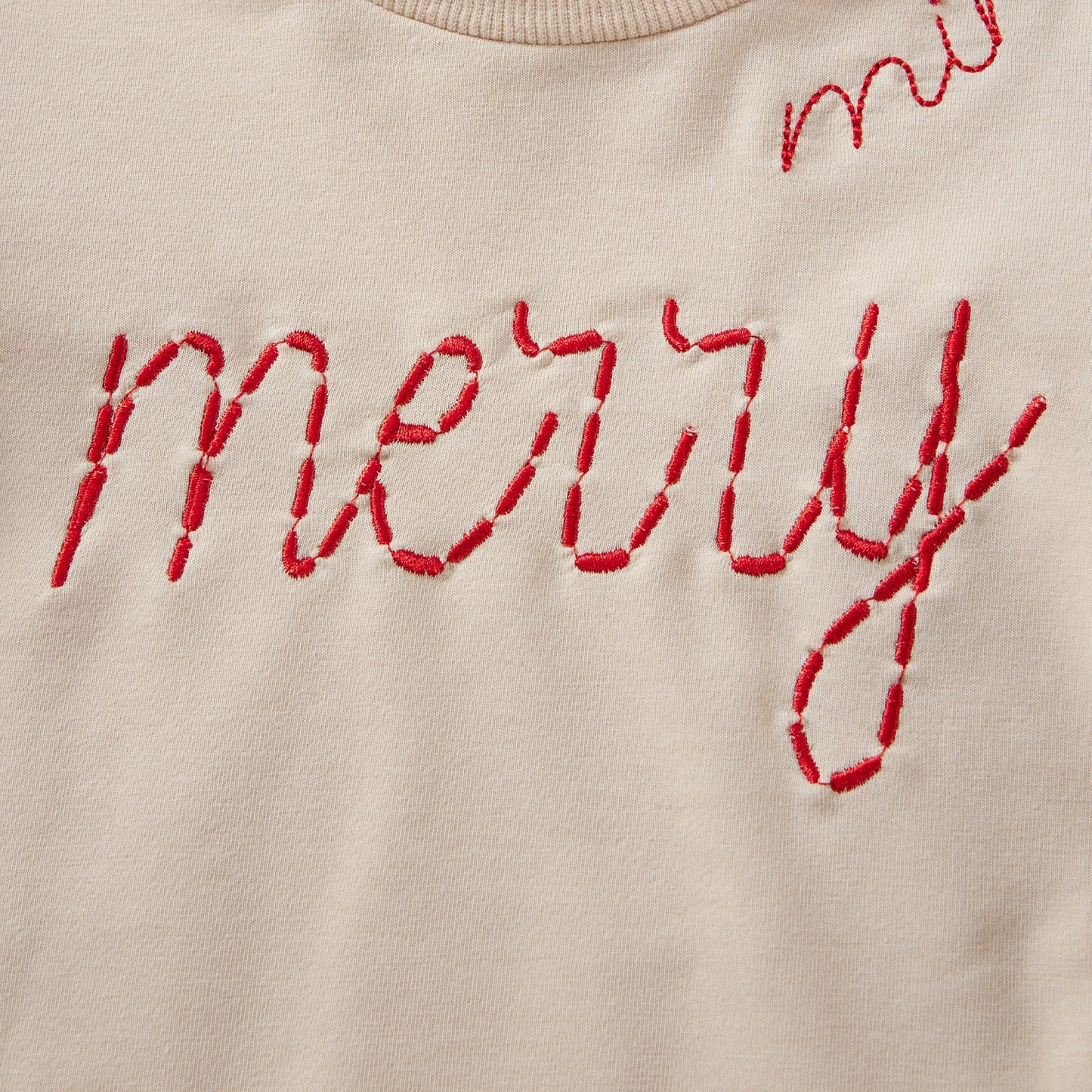 mama + mini merry matching crew sweatshirts