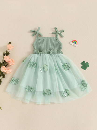 sweet shamrock kids dress