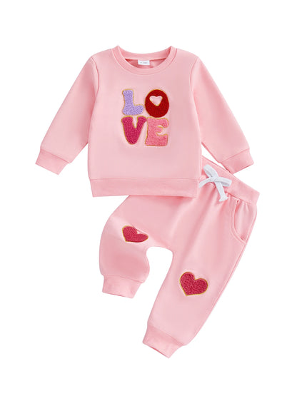 love patch kids outfit